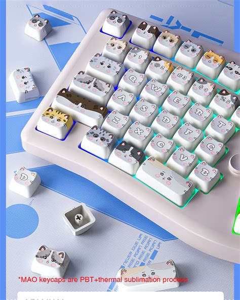 Aula Leobog A Ergonomic Keyboard Keys Wired G Bt Rgb Hot Swap With Knob Joystick