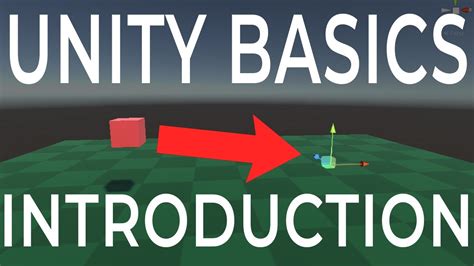 Introduction To Unity With Coding Unity Basics Youtube