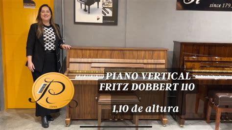 Piano Vertical Fritz Dobbert Fd Youtube