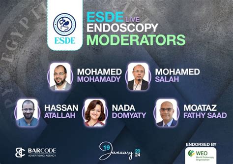 Ahmad Madkour On Linkedin Esde Live Endoscopy Moderators Egyptian