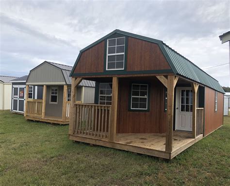 Repo 12x32 Deluxe Lofted Barn Cabin For Sale In Hartwell GA OfferUp