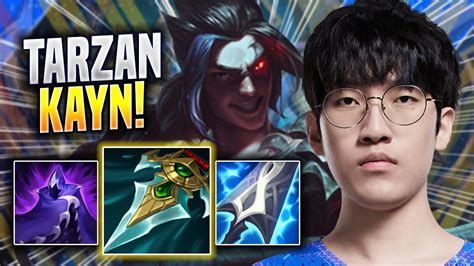 Tarzan Tries Kayn With New Buffs Lng Tarzan Plays Kayn Jungle Vs Vi