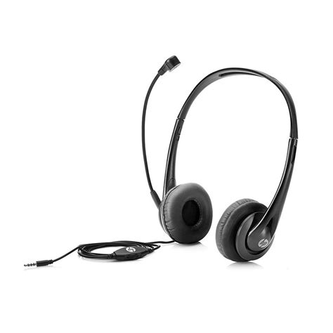 Micro Casque USB HP Noir - T1A67AA Au Meilleur Prix - Spacenet