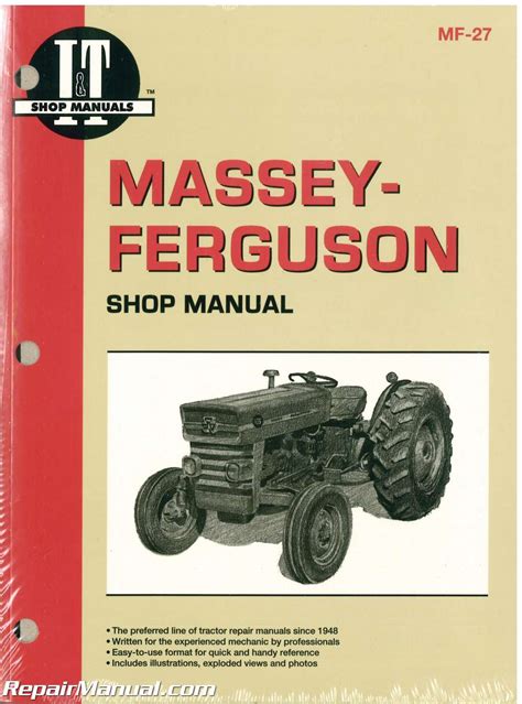 Massey Ferguson MF135 MF150 MF165 Tractor Manual