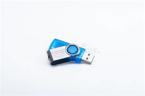 Blue usb flash drive stock image. Image of clouds, disk - 56853423