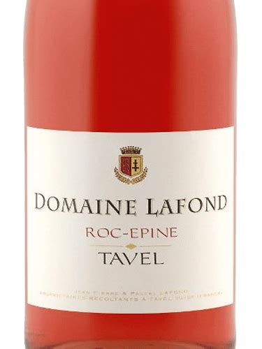 2014 Domaine Lafond Tavel Roc Epine Vivino US