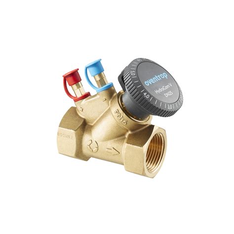 Double Regulating Valve Hydrocom V Pn Dn Internal Thread Kvs