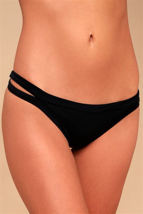 Rhythm Sunchaser Itsy Pant Black Bikini Bottoms