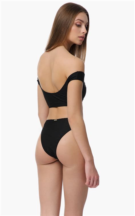 Μαγιό Γυναικεία Μπικίνι Athina Off Shoulder Crop Bikini Top