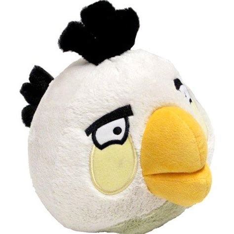 Angry Birds White Bird 8 Plush With Sound Commonwealth Toys - ToyWiz