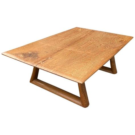 Andrianna Shamaris Single Slab Teak Wood Coffee Table