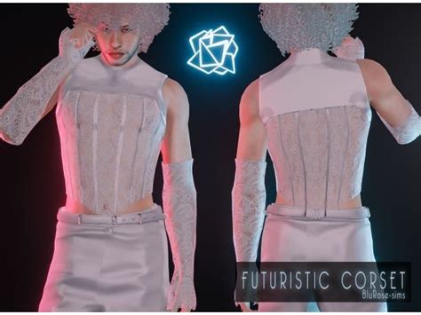 Futuristic Corset Male Brsims Sims 4 Dresses Sims 4 Mods Clothes Sims 4 Male Clothes