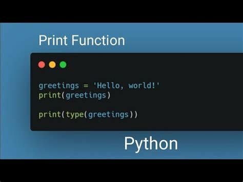 How To Start Python Programming Print Functions In Python Python