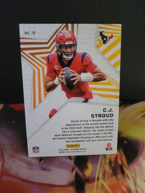 Panini Illusions C J Stroud Shining Stars Rookie Rc Insert