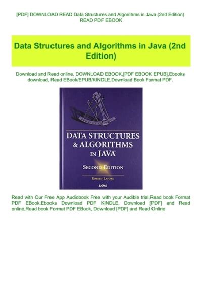 Data Structures And Algorithms Pdf In Java