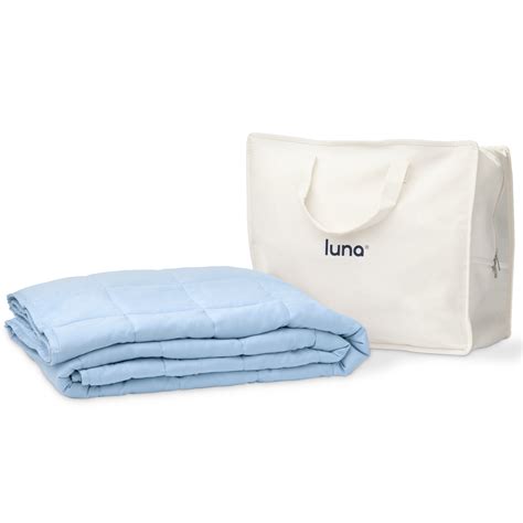 Luna Luxe Kids Cotton Weighted Blanket - Luna Blanket - 10lbs Twin