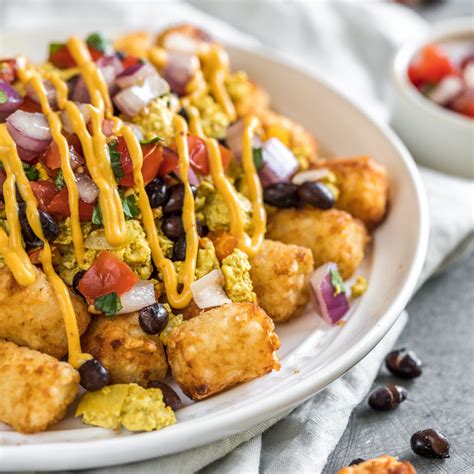 Breakfast Tater Tot Nachos Aka Totchos Easy Vegan