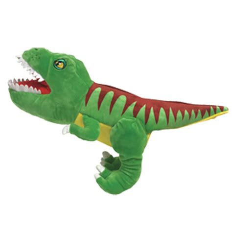 Puppet Pal 36cm Premium T Rex Dinosaur Kidschild Soft Plush Hand Toy