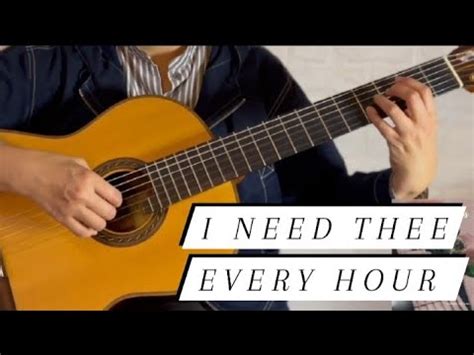 I Need The Every Hour Hymn Guitar Instrumental By Kimmy Kwong YouTube