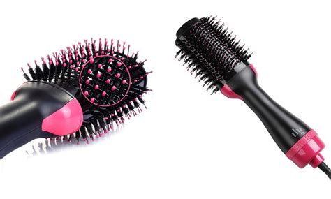 One Step Hair Dryer And Volumizer Hot Air Brush Groupon