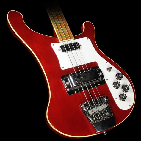 Used 1975 Rickenbacker 4001 Electric Bass Burgundy Glo The Music Zoo