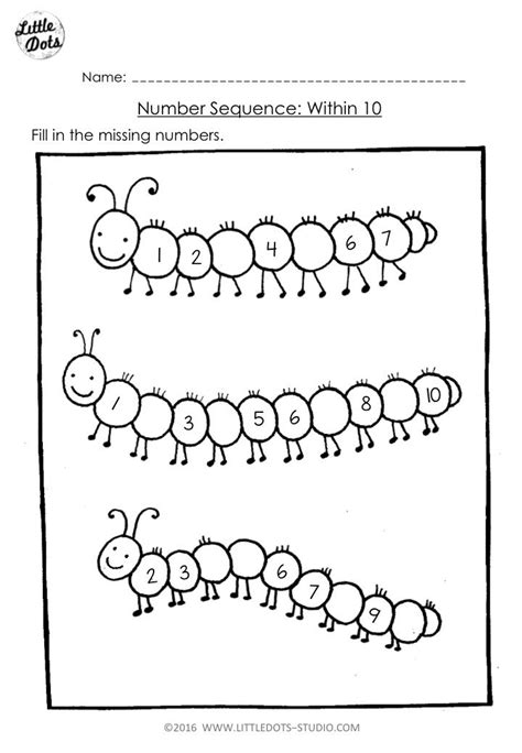 Number Sequence Activities