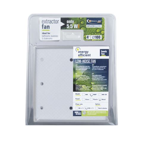 Энергосберегающий бесшумный вентилятор Mmotors ММР 100 UE под плитку ...