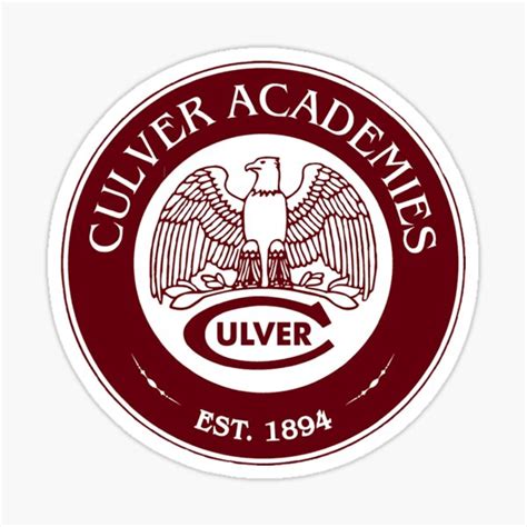 "Culver Academies logo" Sticker for Sale by Ajplantee | Redbubble