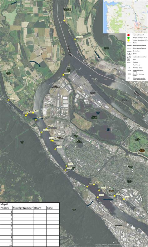 map of the willamette river