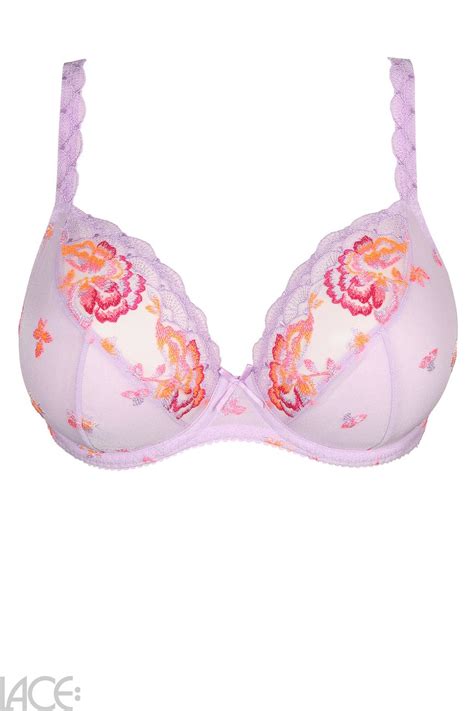 Primadonna Lingerie Palace Garden Plunge Bra E G Cup Lace Lingerie