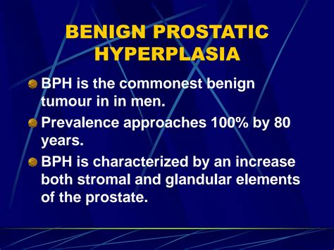 SOLUTION: Surgery final year benign prostatic hyperplasia - Studypool