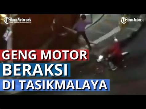 Geng Motor Beraksi Di Tasikmalaya Youtube