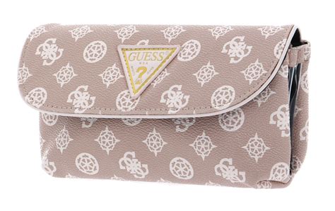 GUESS Kosmetiktasche Wilder Cosmetic Bag Nude Blush Multi Modeherz
