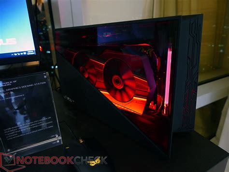 ASUS unveils prototype of an external GPU solution - NotebookCheck.net News