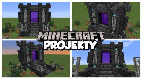 Jak Zbudowa Portal Do Netheru W Minecraft Minecraft Projekty