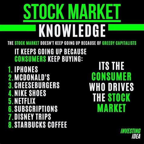 stock market knowledge stock market investing money life hacks