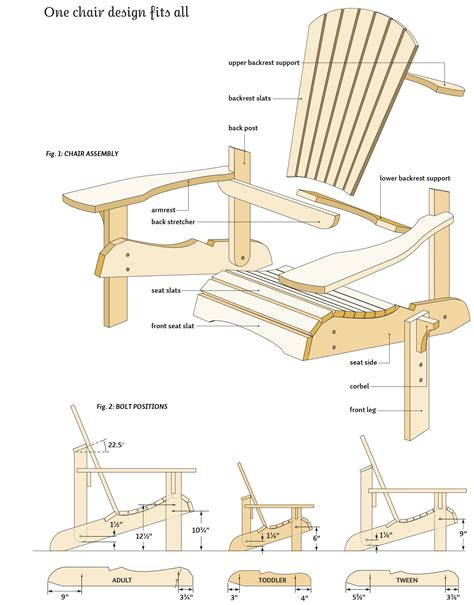 Садовое кресло из дерева чертежи и схемы своими руками