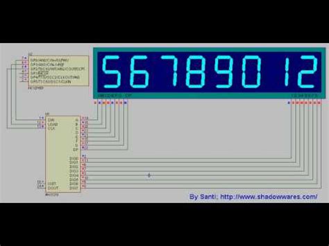 MAX7219.avi - YouTube