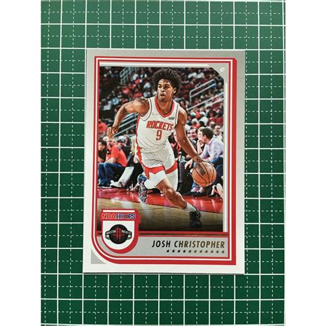 Panini Nba Hoops Josh Christopher Houston Rockets