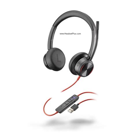 Poly Blackwire 8225 M Microsoft Usb A Stereo Corded Headset 214408 01
