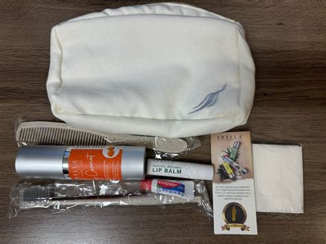 SriLankan Business Class Amenity Kit Review - Travel Codex
