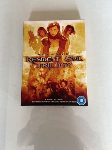 Dvd Resident Evil Box Set Trilogy For Sale In Kimmage Dublin From D68