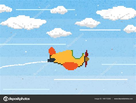 Pixel art game background Stock Photo by ©urfingus 166172260