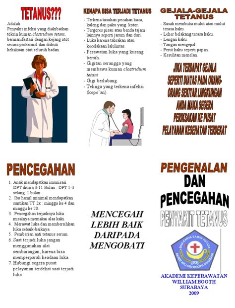 tetanus penyakit infeksi  berbahaya