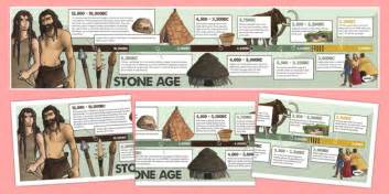 Stone Age Timeline Printable Learning Resources Ks