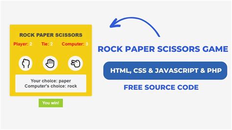 Create A Javascript Rock Paper Scissors Game Minutes Youtube