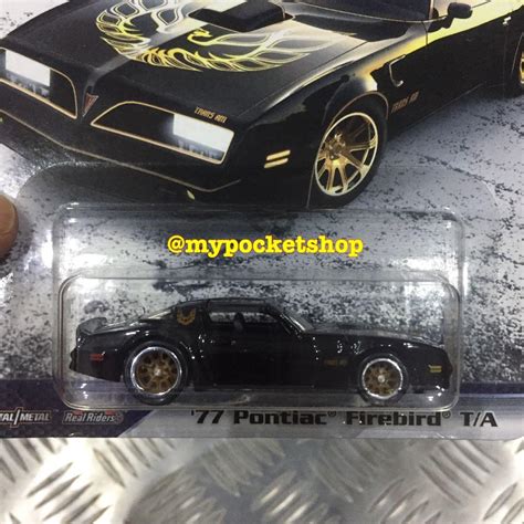 Hot Wheels PONTIAC FIREBIRD T A Black Hotwheels Premium Fast Furious Mile