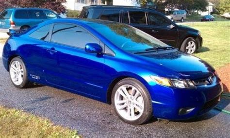 Photo Image Gallery Touchup Paint Honda Civic In Fiji Blue Pearl B P