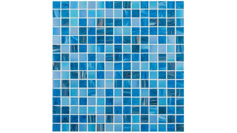 Deep Blue Mosaics Decor Tiles