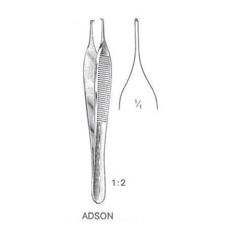 Pinza de disección ADSON Pack 5 unidades Pinzas de disección Grex